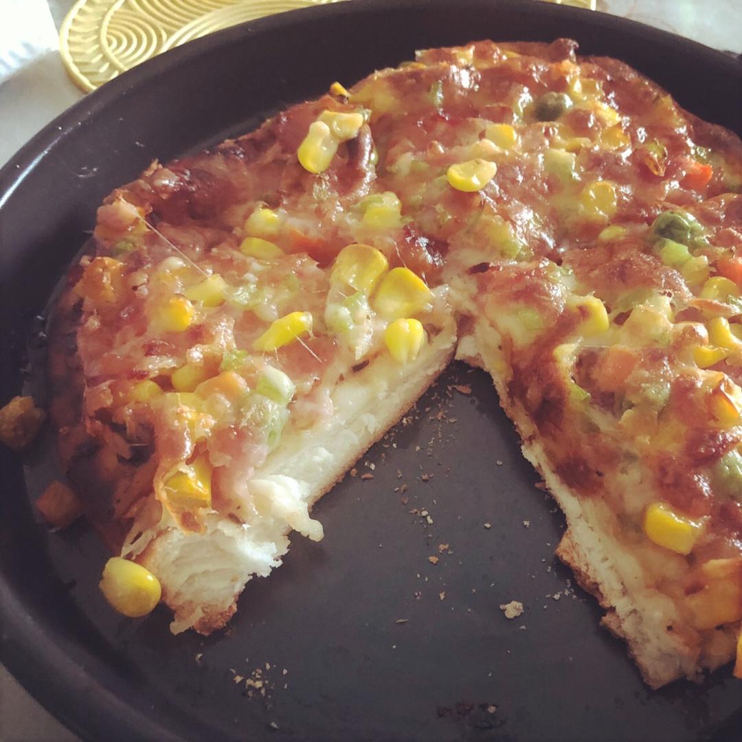 金枪鱼黑橄榄pizza