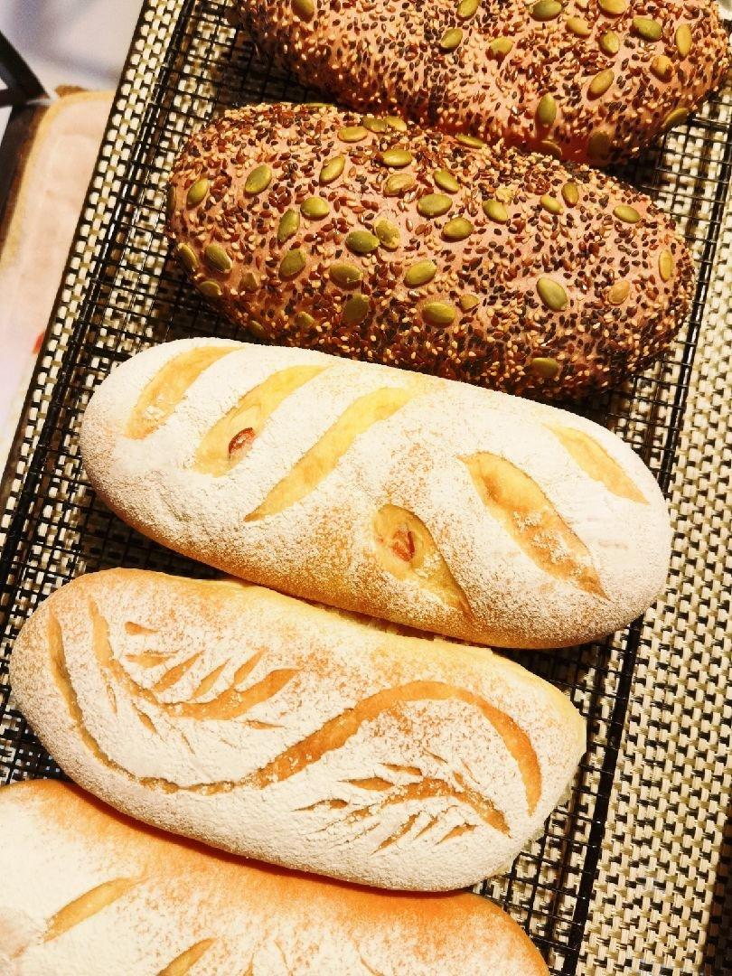 香肠（培根）芝士面包-老面版