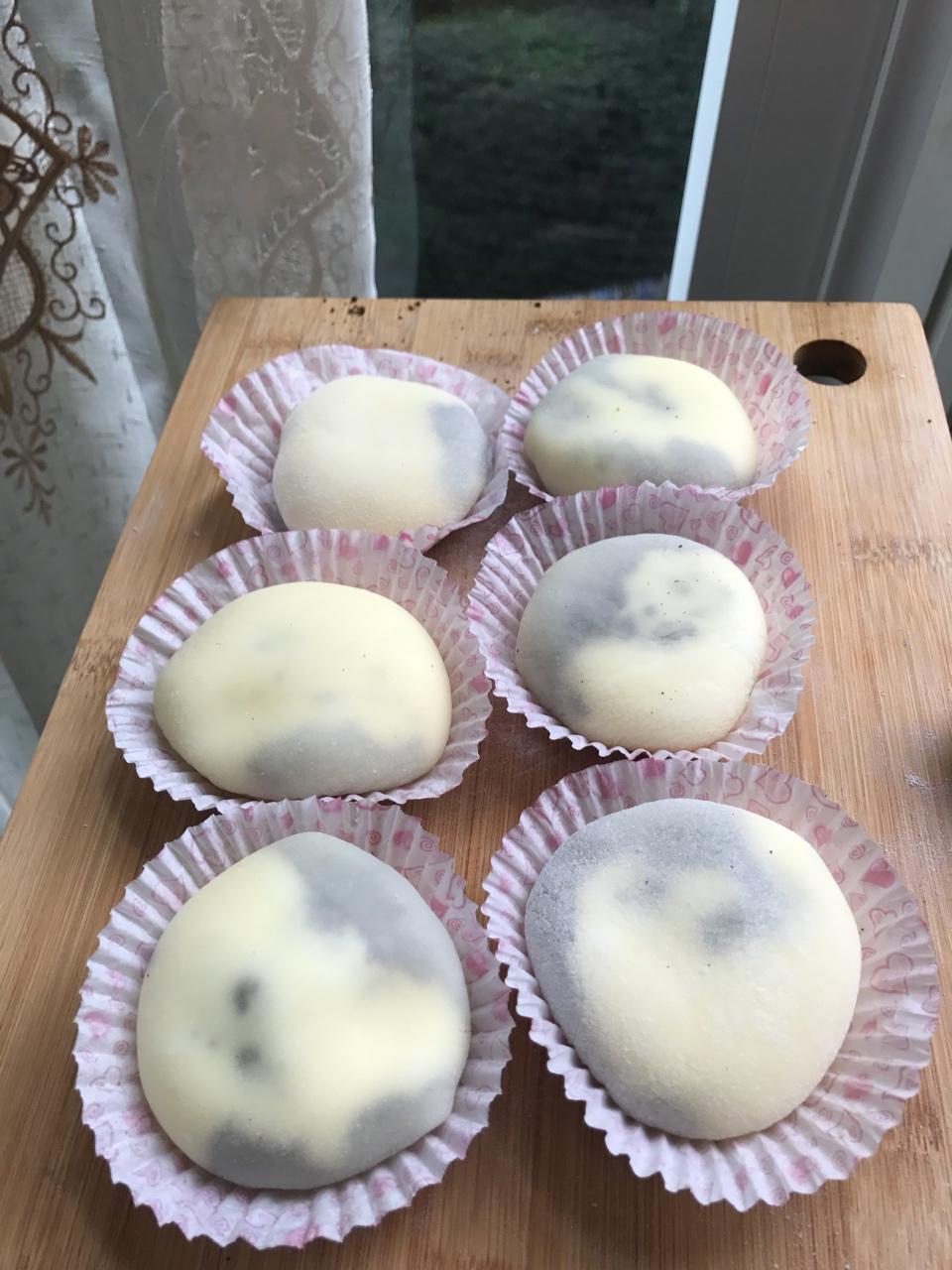 腹黑白胖子——奥利奥雪媚娘