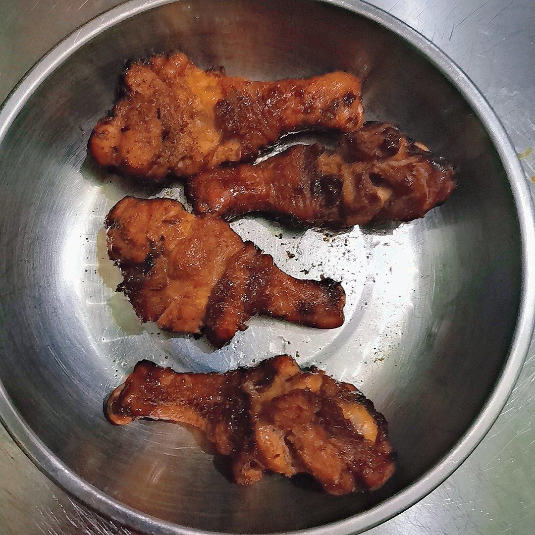 烤箱版烤鸡腿