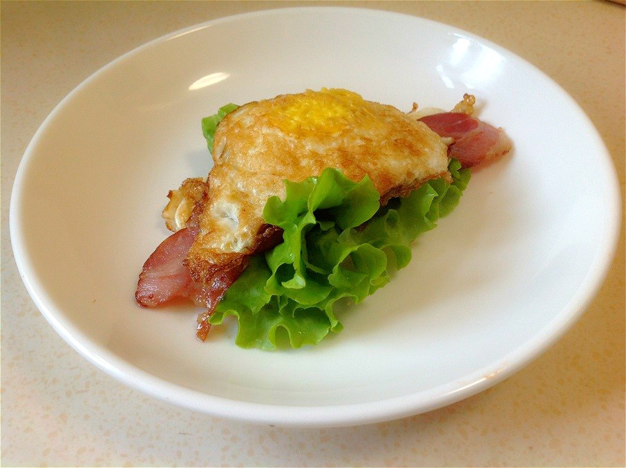 apple-2199做的培根煎蛋