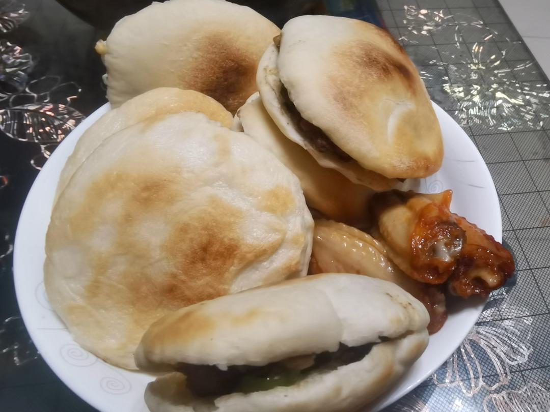 肉夹馍(白吉馍的制作)