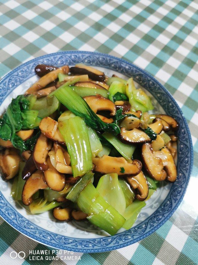 入味的香菇油菜