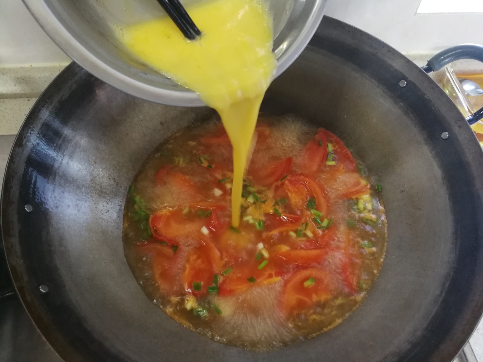 番茄鸡蛋汤的做法 步骤15