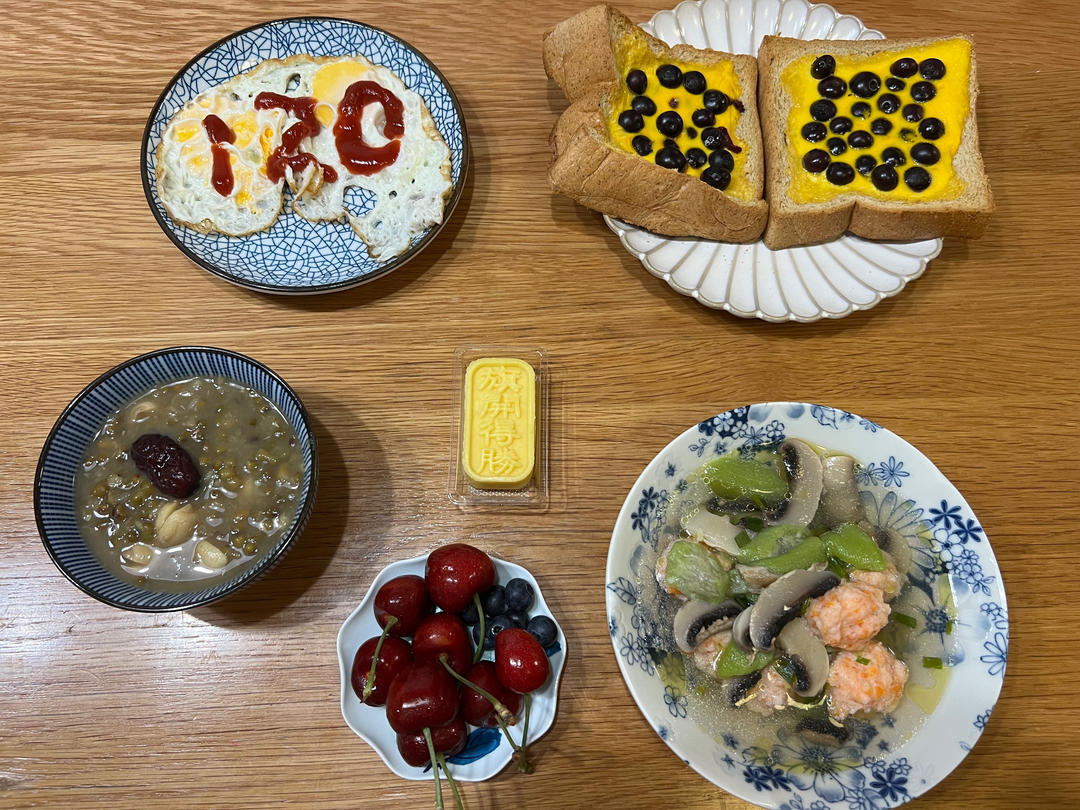 记录每天早餐