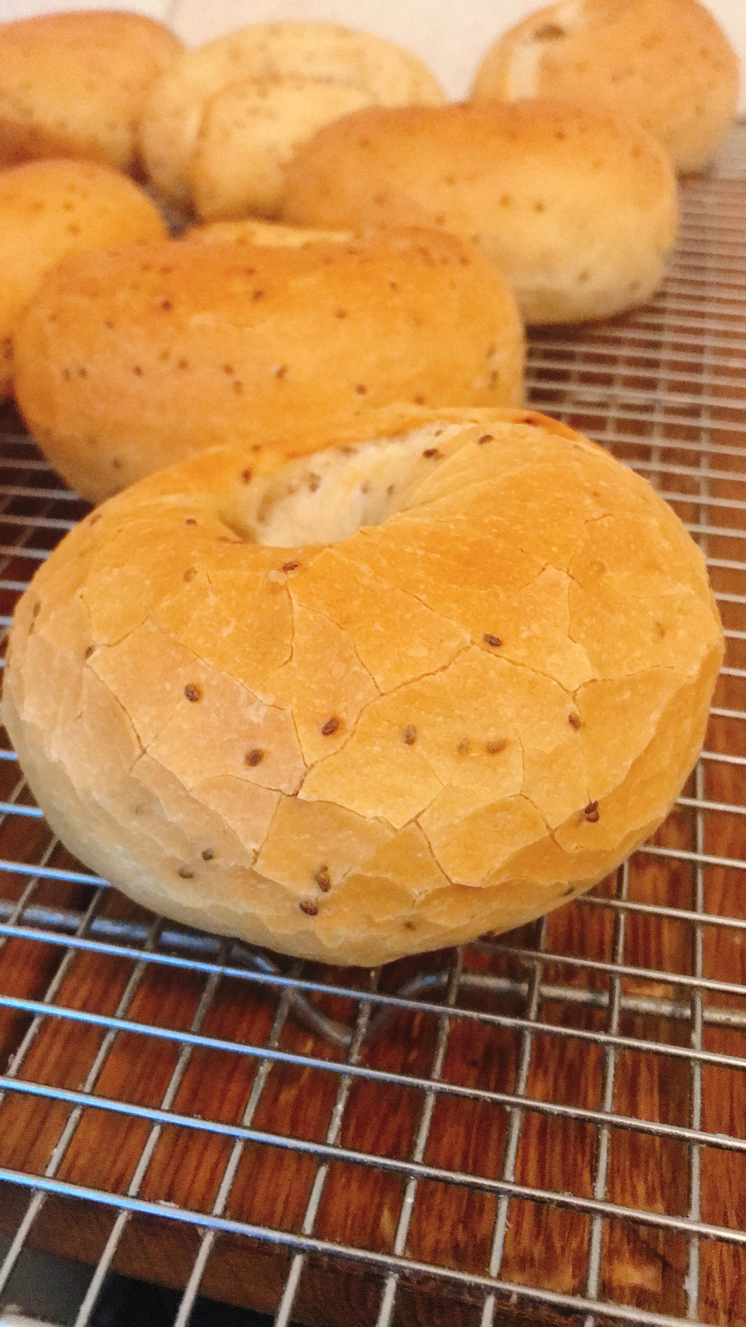 『咖啡奇亚籽贝果』