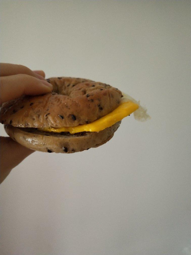 芝麻贝果（咸）