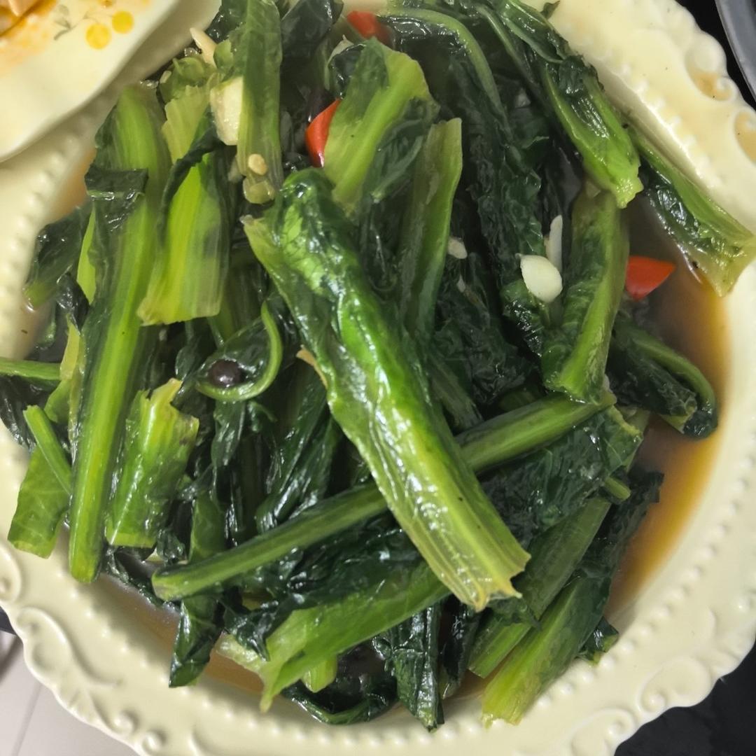 经典粤菜—米饭杀手|豆豉鲮鱼油麦菜