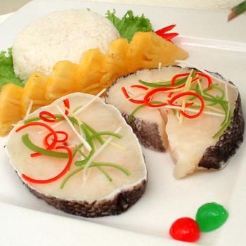 鲜哥的海鲜料理大餐之清蒸银鳕鱼的做法