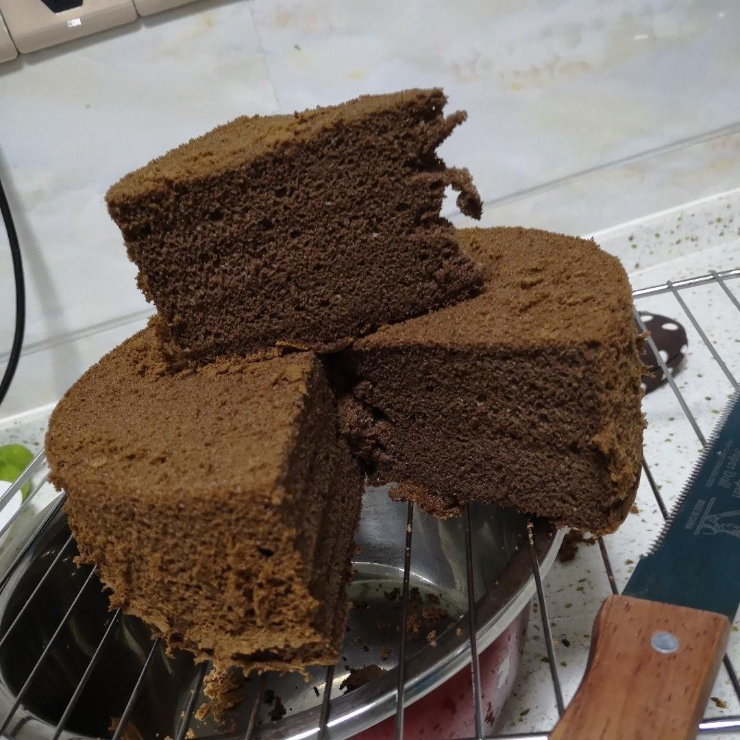 8寸可可戚风蛋糕