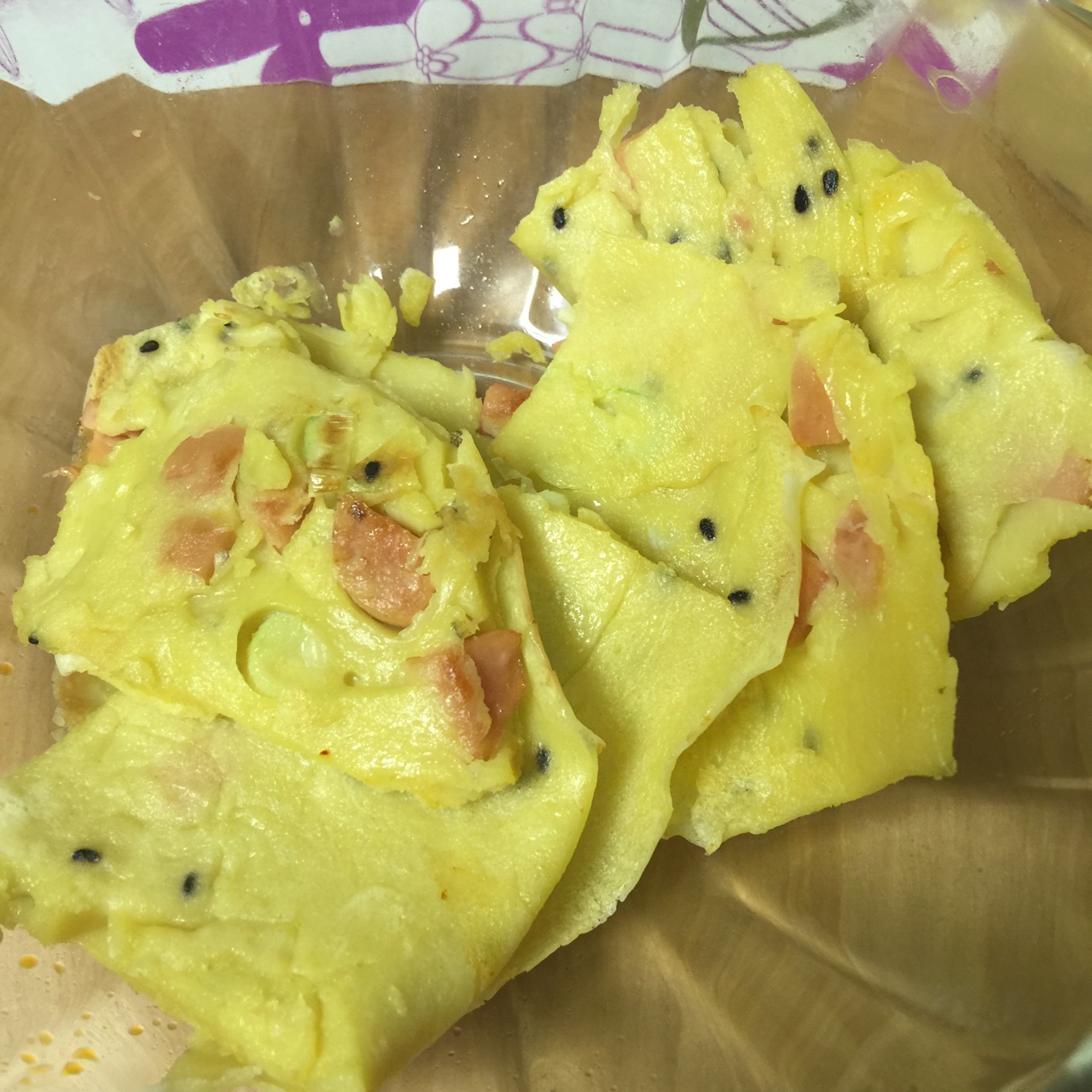 葱花鸡蛋饼