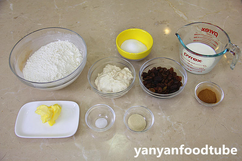 纯奶手撕吐司的做法 步骤1