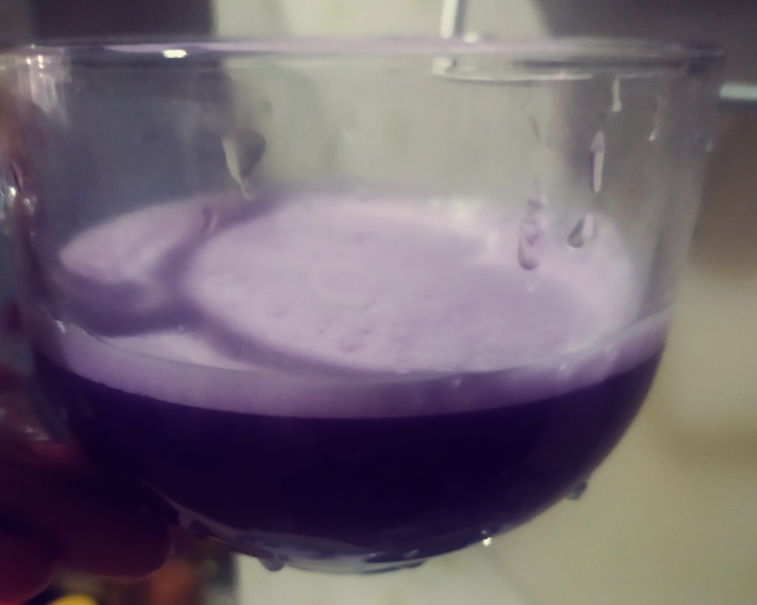 紫甘蓝柚子汁的做法