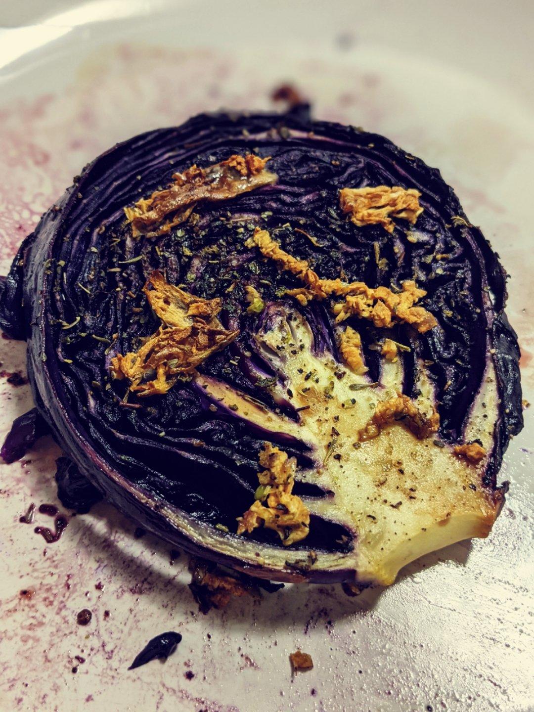 【健康三餐】香烤紫甘蓝