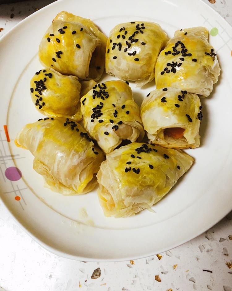 手抓饼热狗