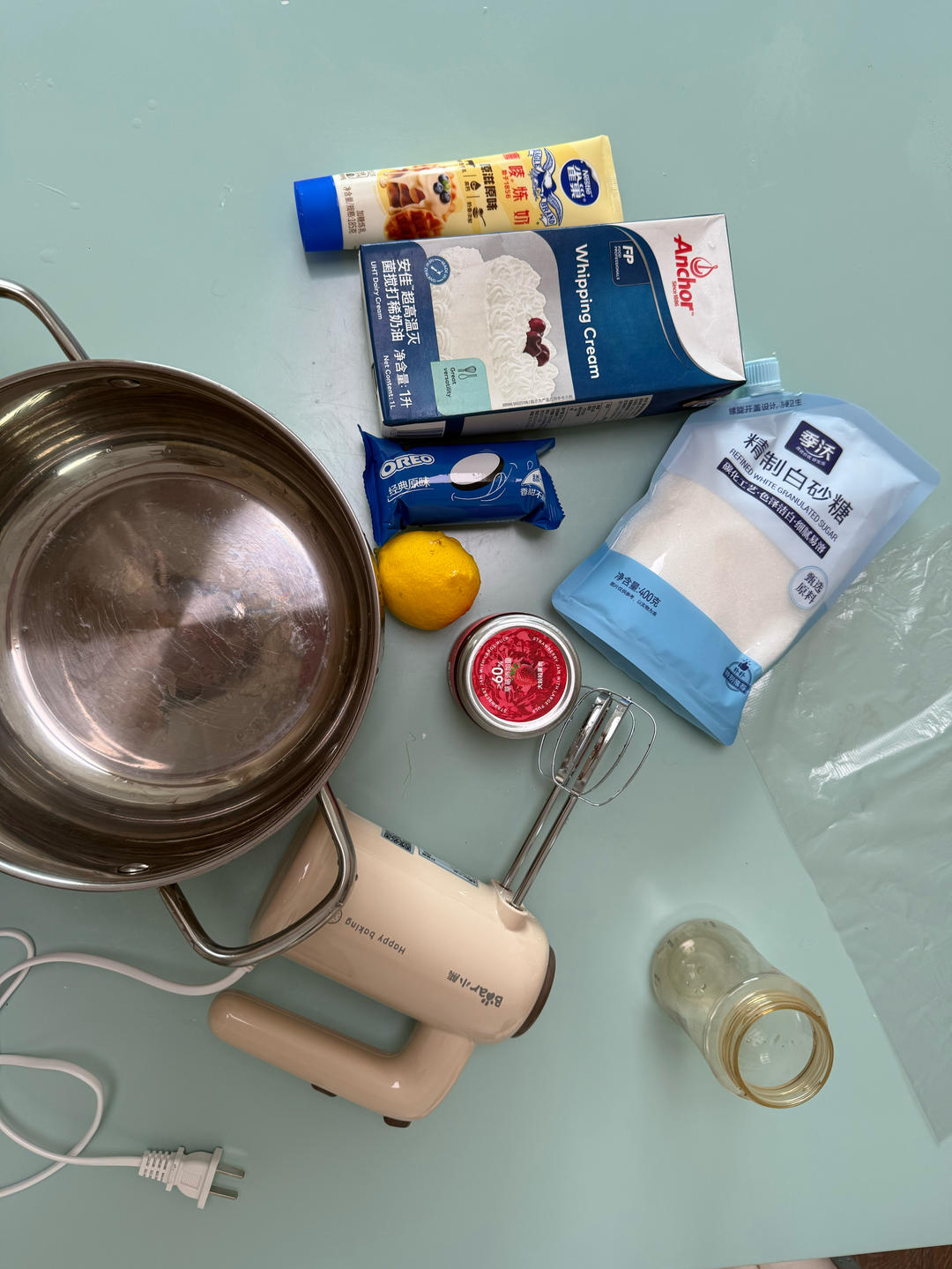 纯奶手撕吐司的做法 步骤1