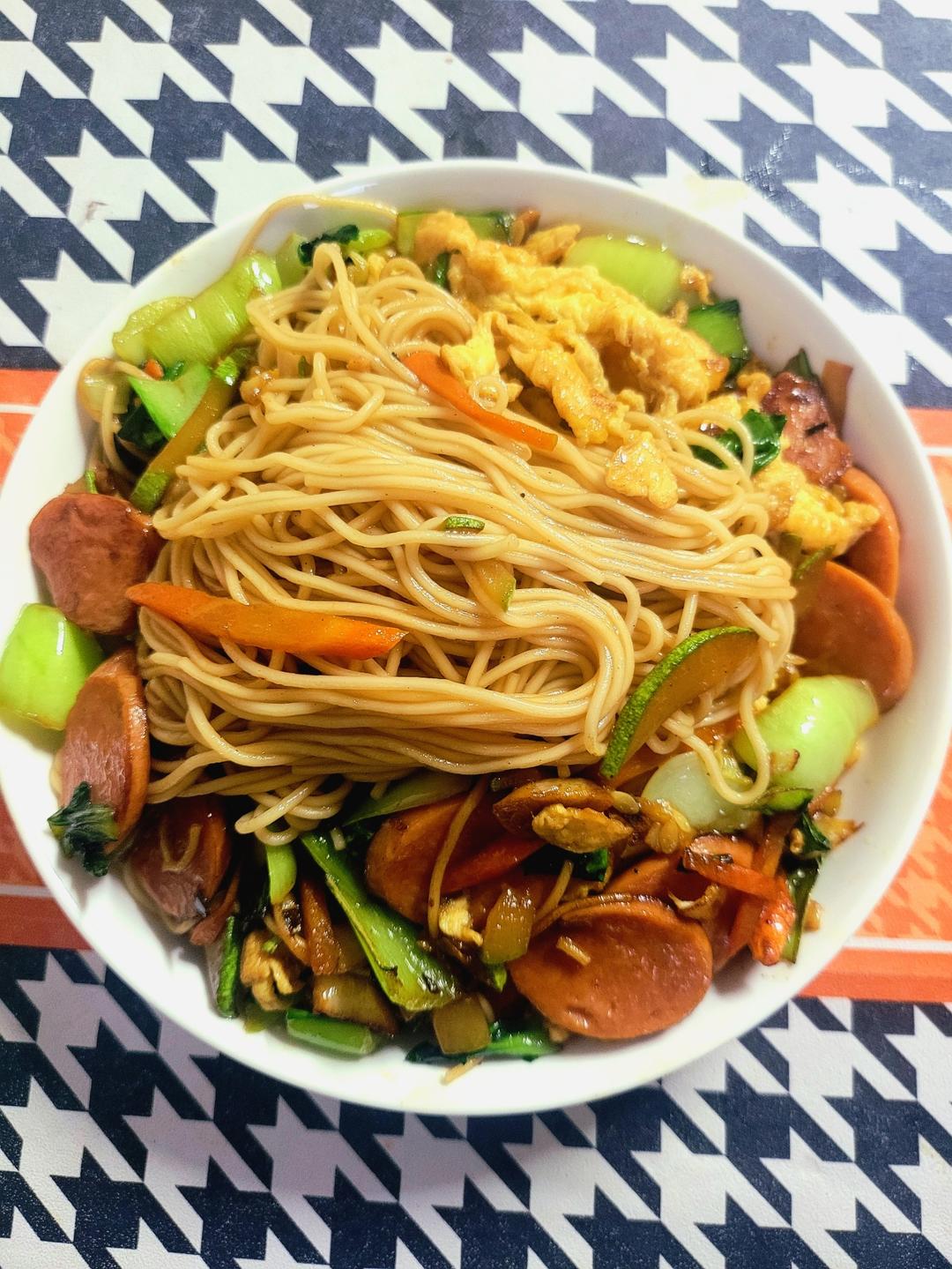 🍜最简单最好吃的家常炒面