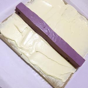 紫薯奶冻卷奶冻做法的做法 步骤7
