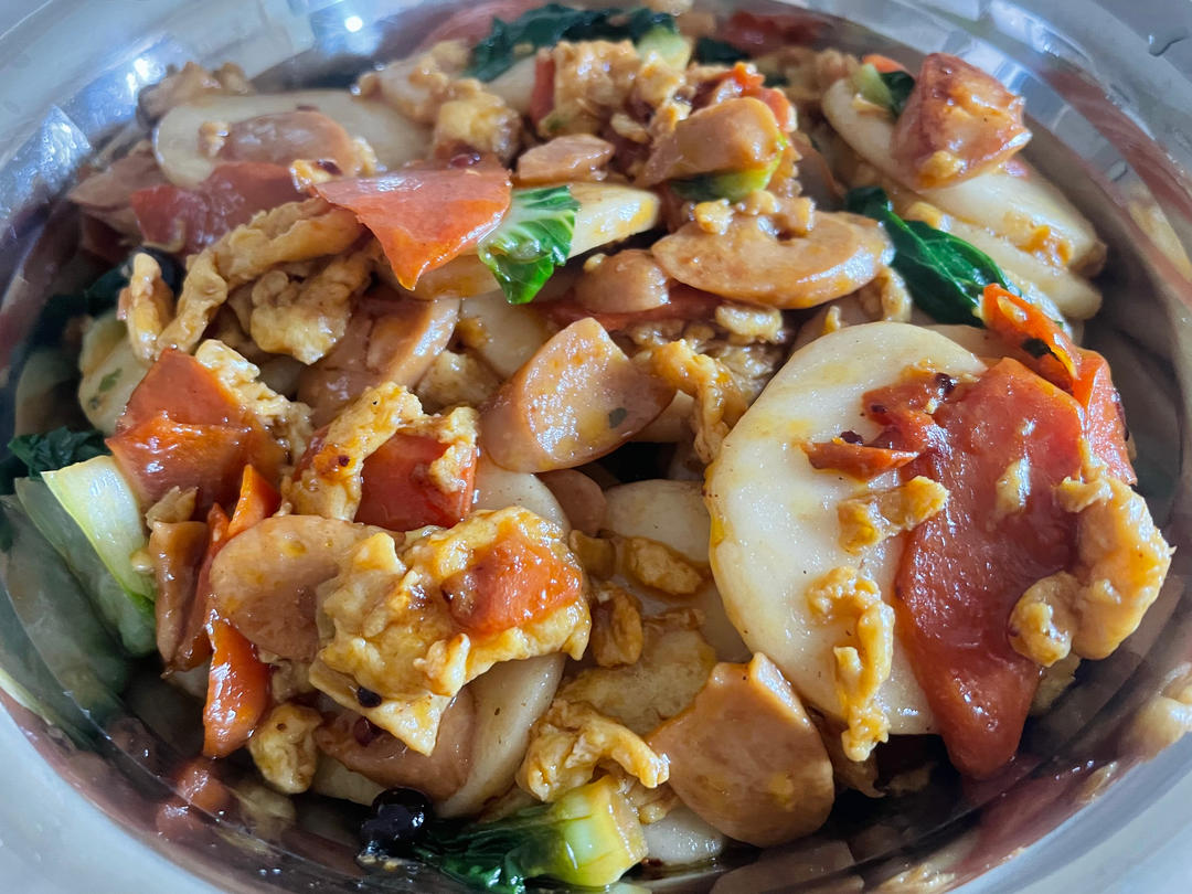 谁能拒绝炒年糕‼️好吃哭了