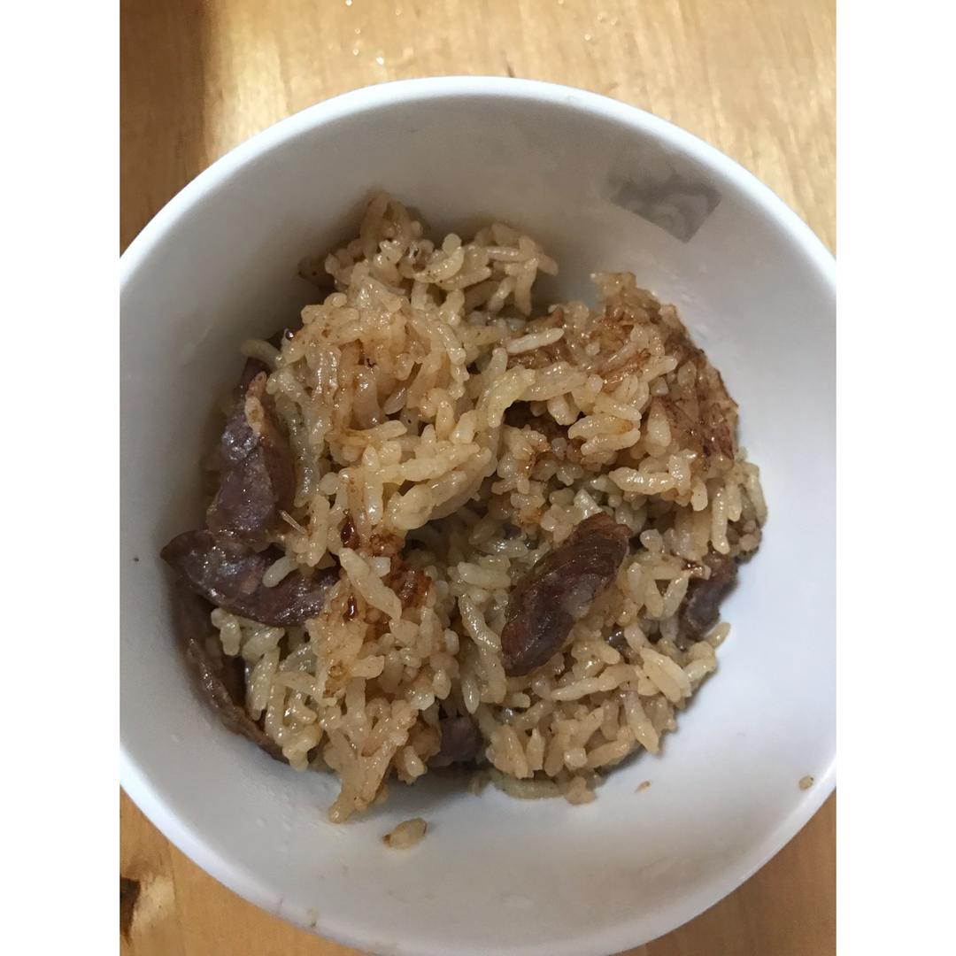 干肠闷饭