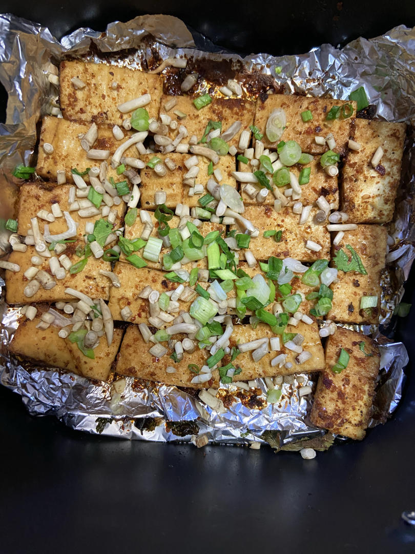 香辣快手烤豆腐