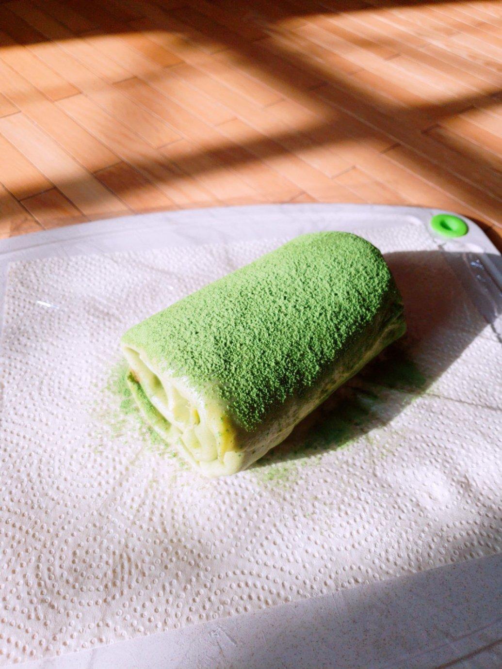 【抹茶毛巾卷】