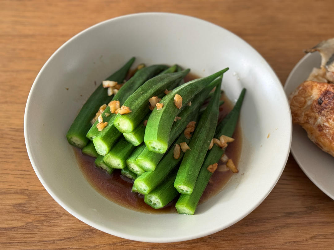 蒜蓉秋葵