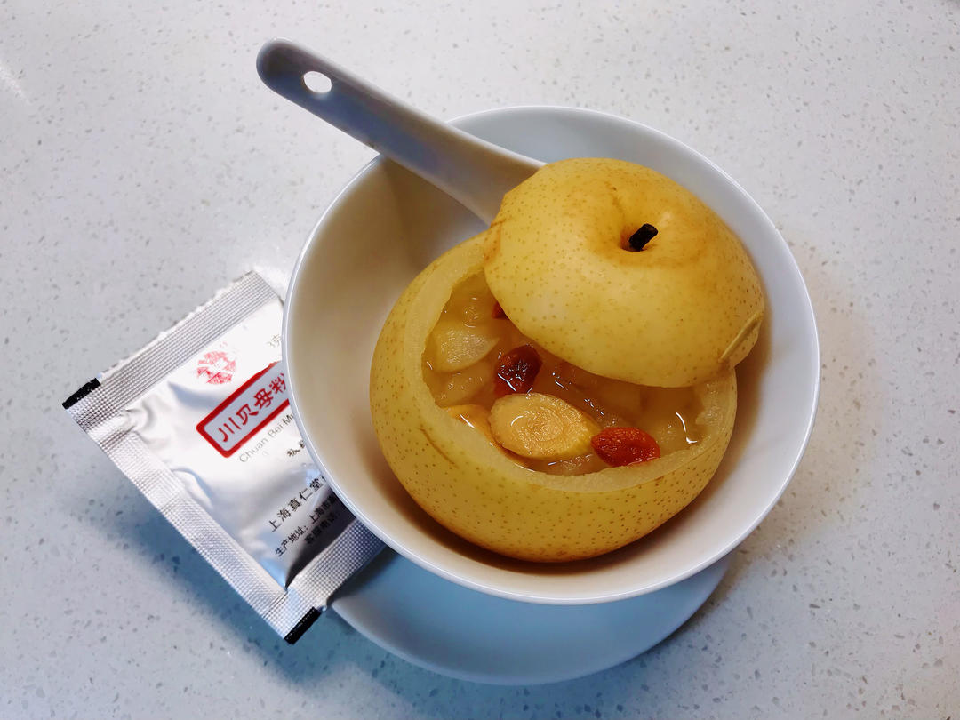 冰糖枸杞黄芪炖雪梨🍐配川贝粉
by wqy