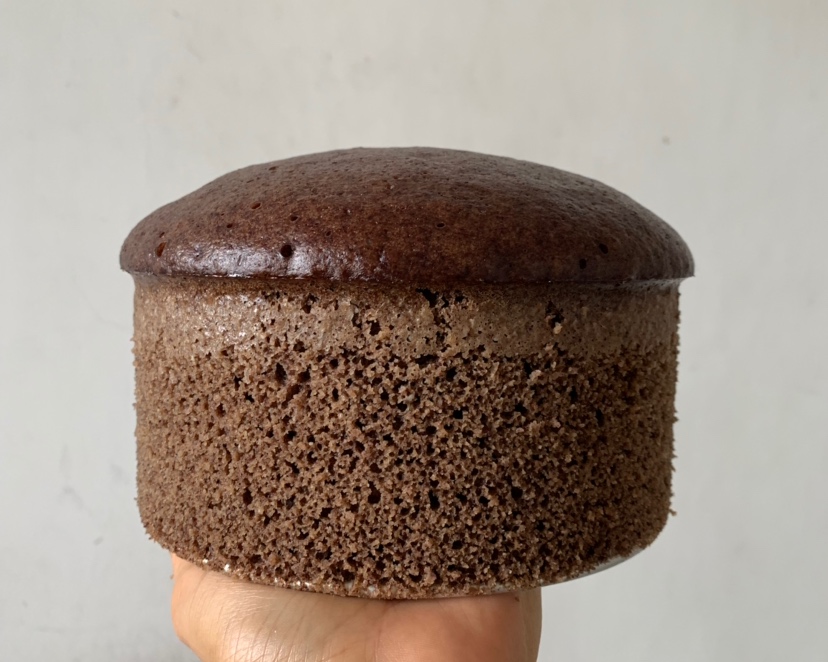 这是一只胖蘑菇黑米红糖发糕