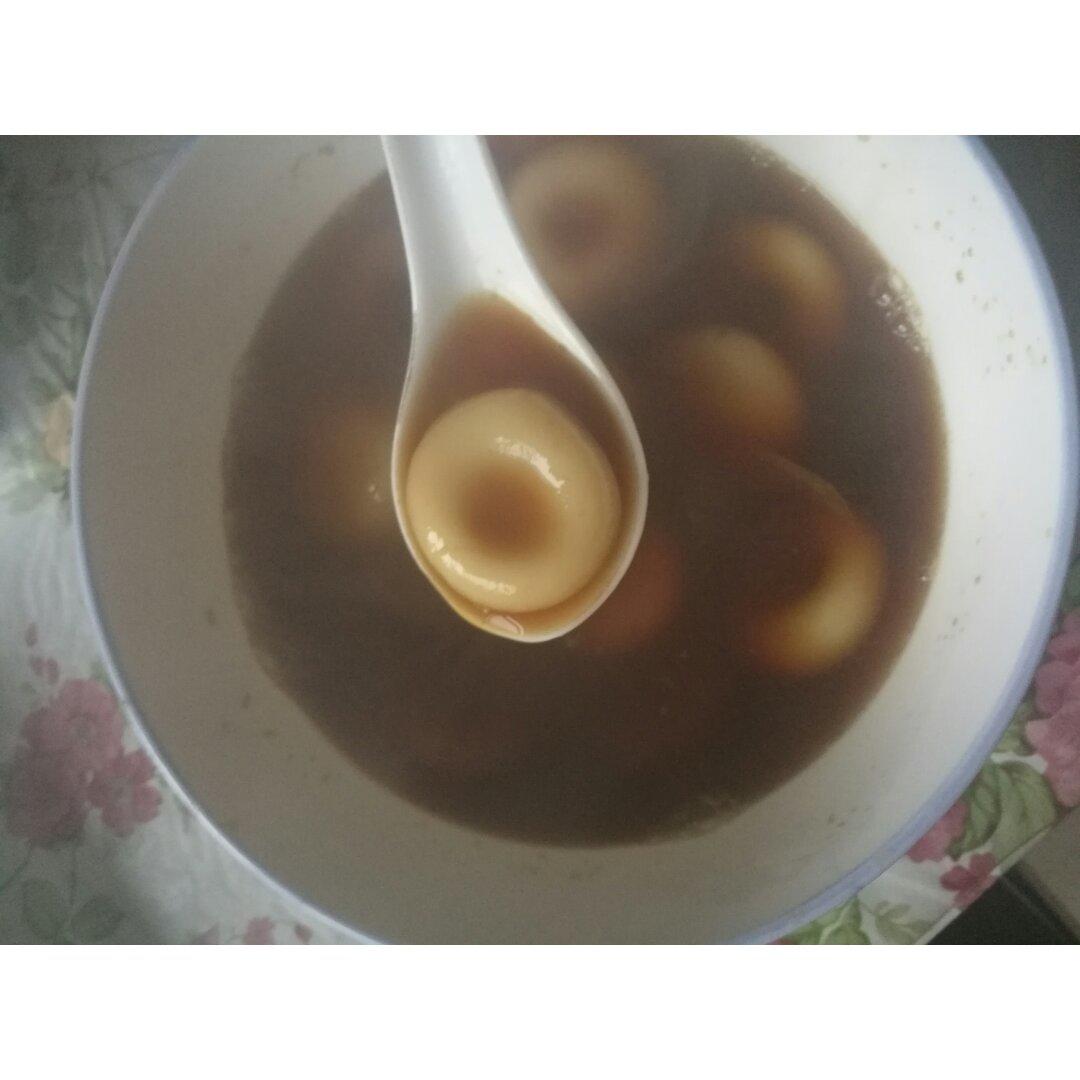 红糖姜汁汤圆