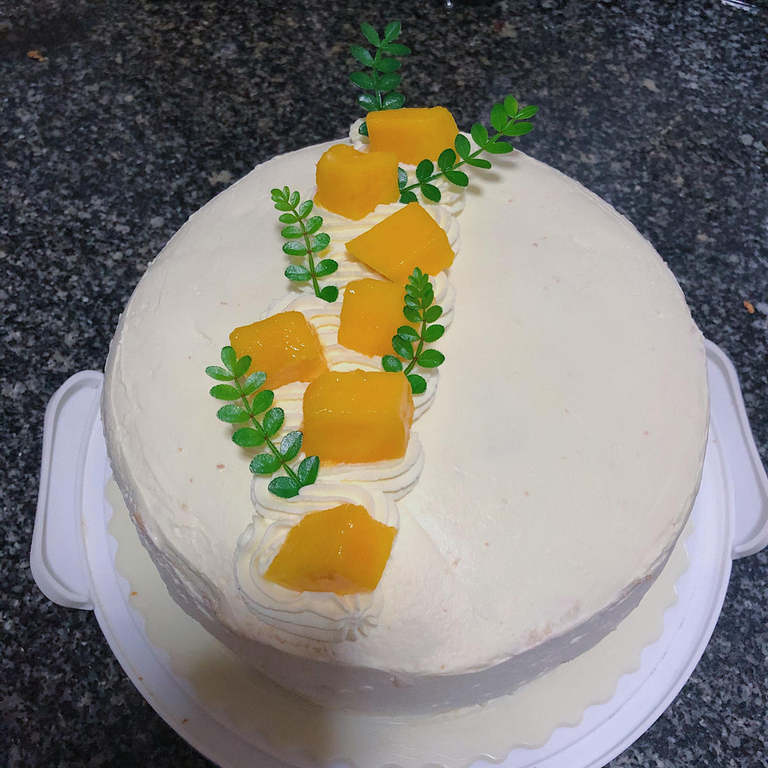 8寸戚风蛋糕（完美不开裂）