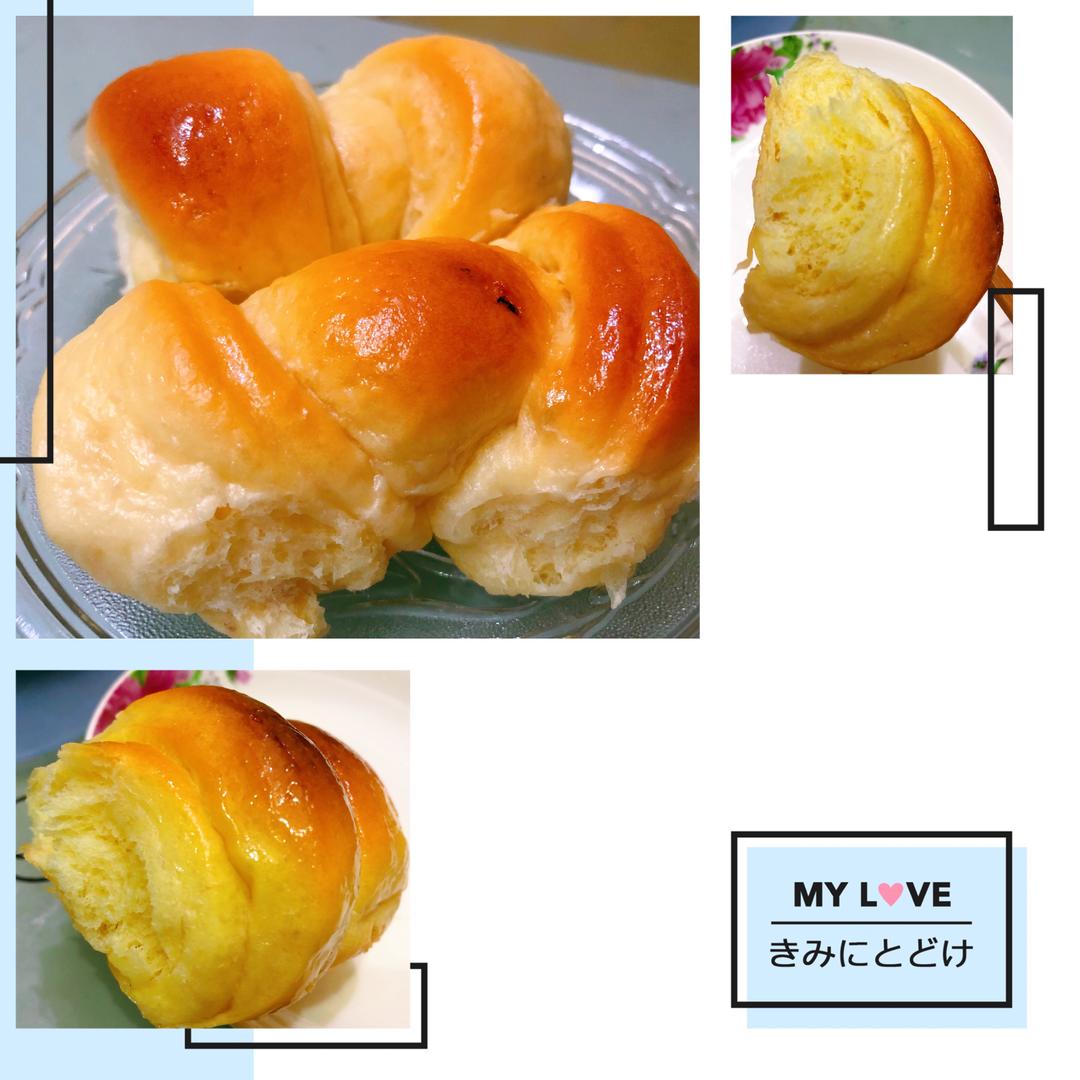 纯奶手撕吐司的做法 步骤1