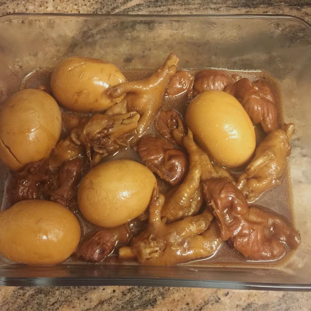 卤鸡脚