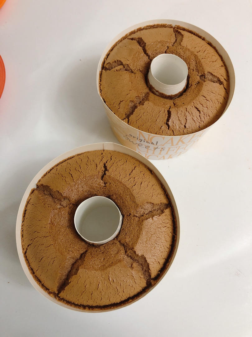 戚风蛋糕   4寸烟囱戚风