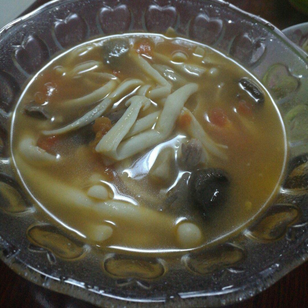 so~shine做的新鲜菌汤(蘑菇汤)