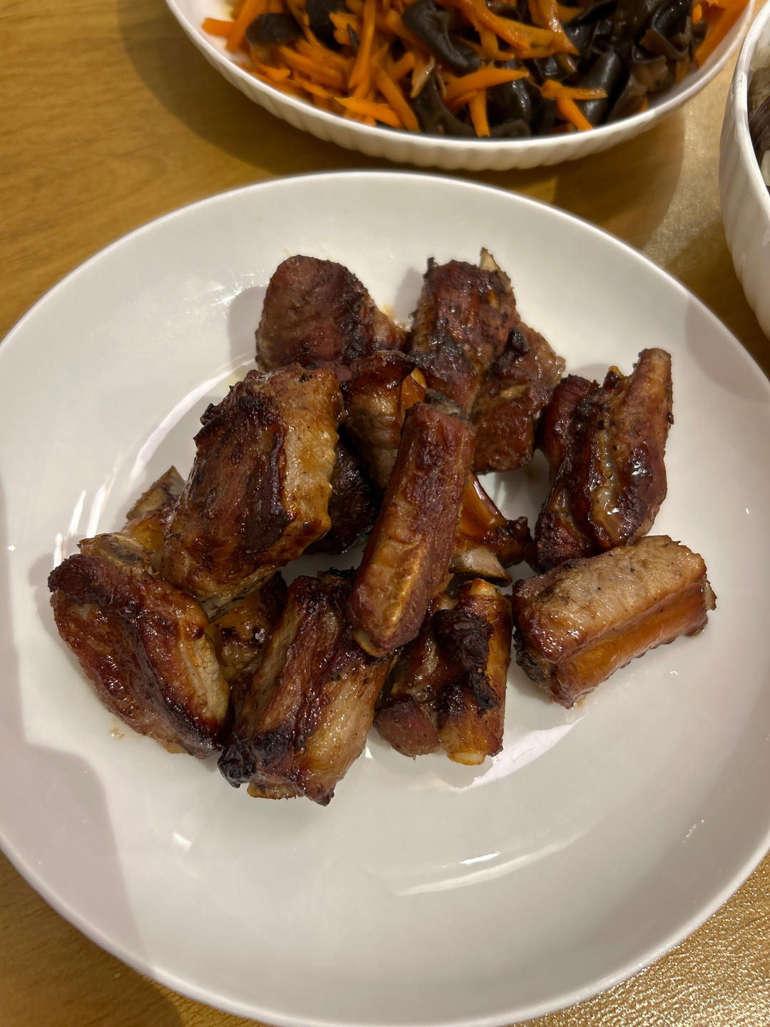 空气炸锅蒜香排骨，巨香巨好吃，简单易操作