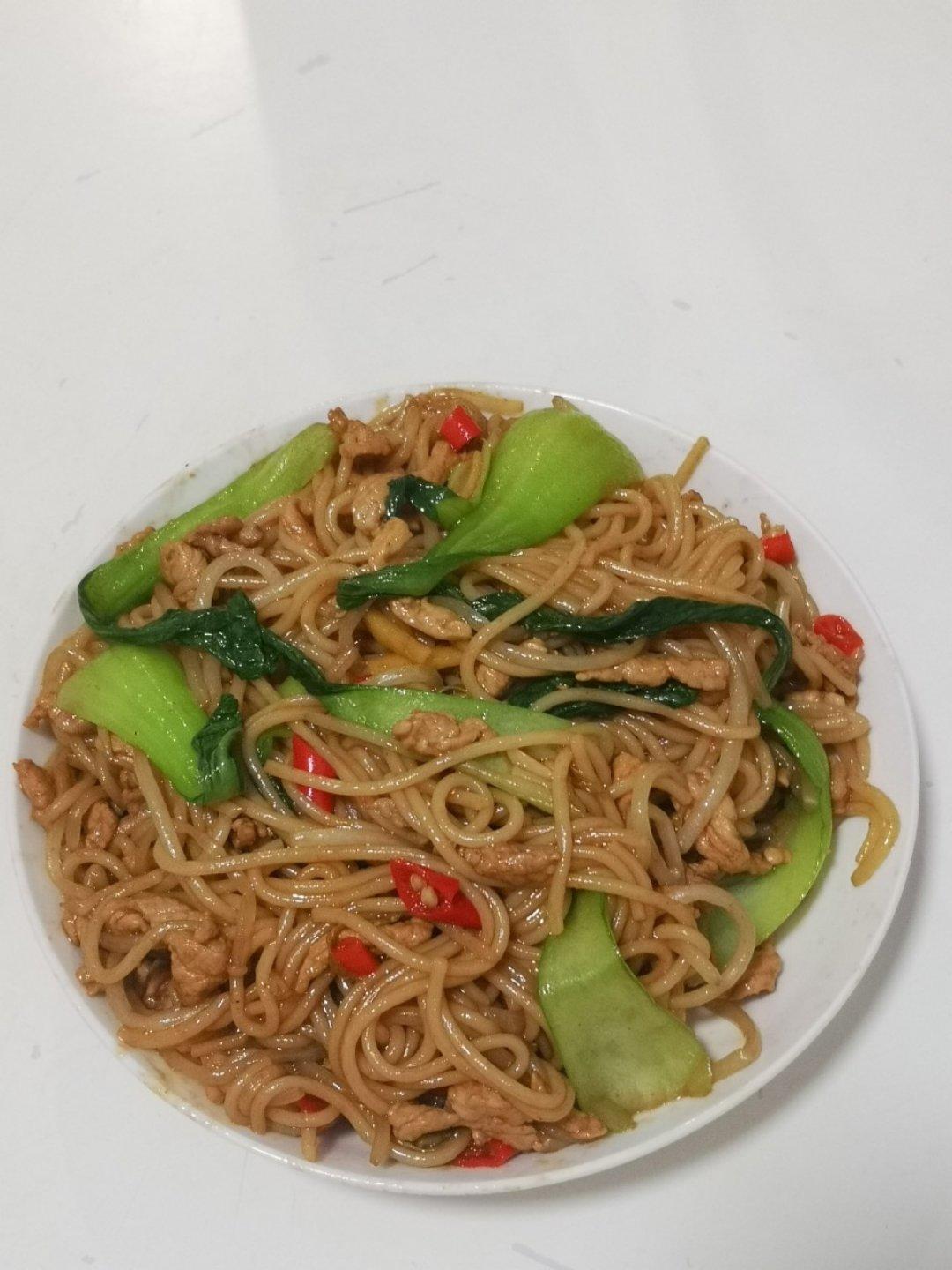 yurcen做的大排档风味的南昌炒粉