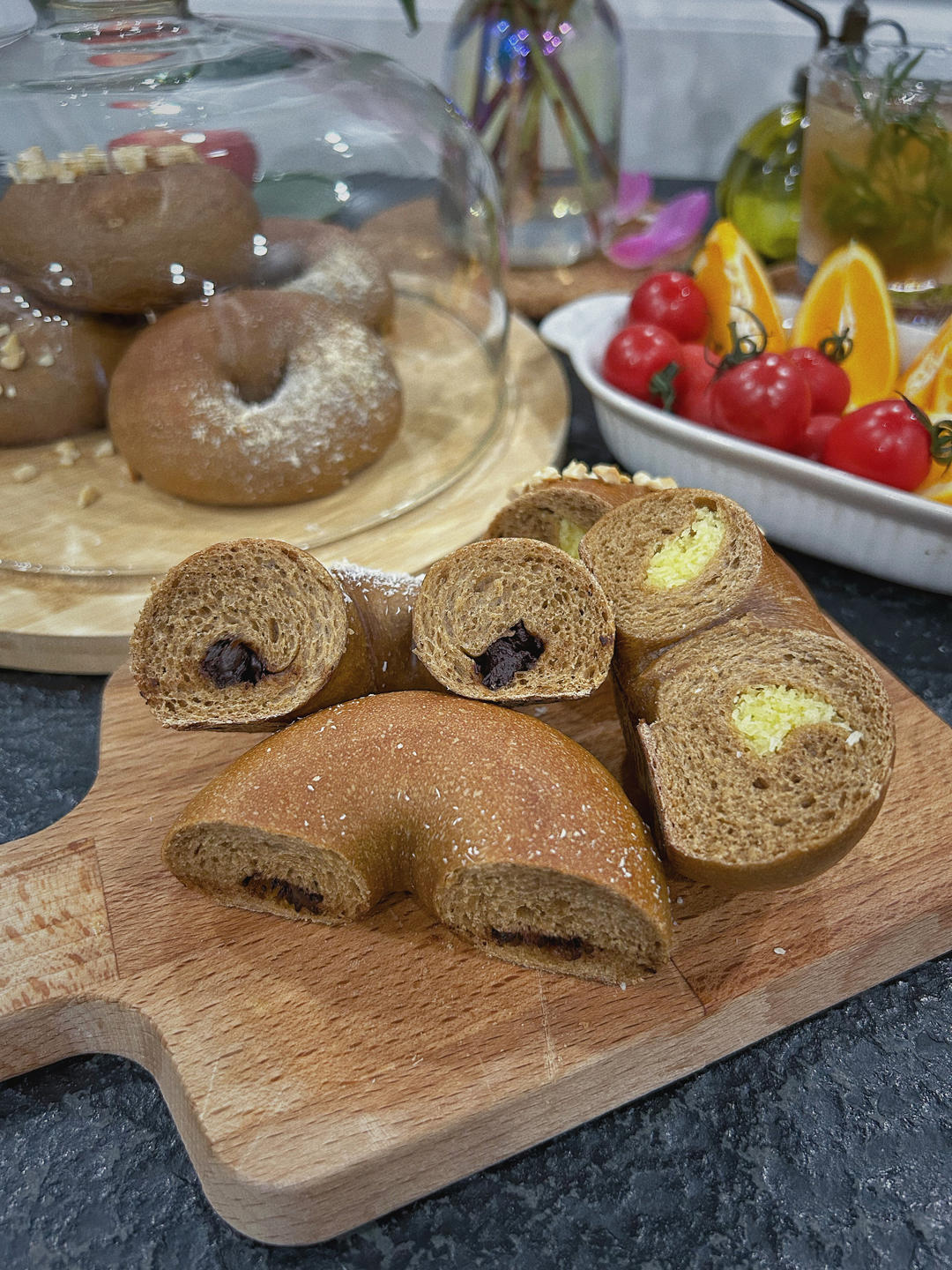 香濃摩卡咖啡貝果