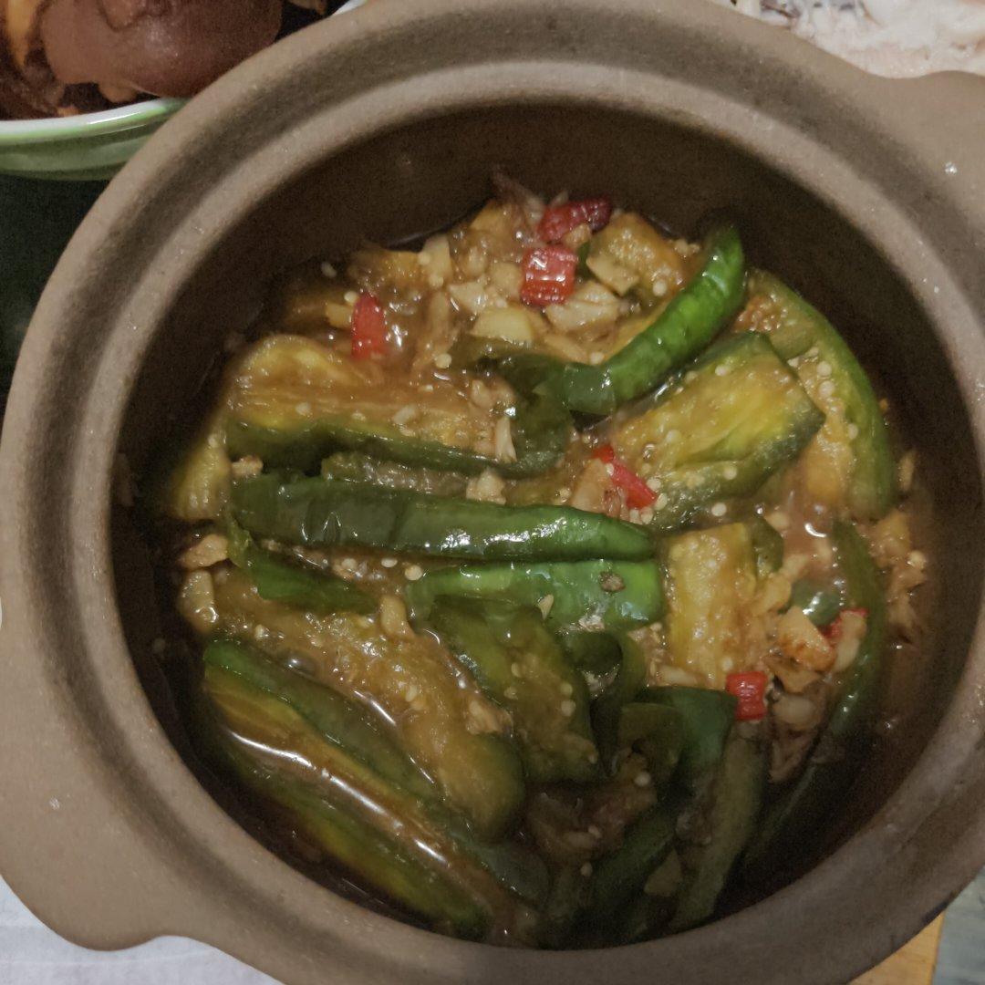 咸鱼茄子煲(广东味道)