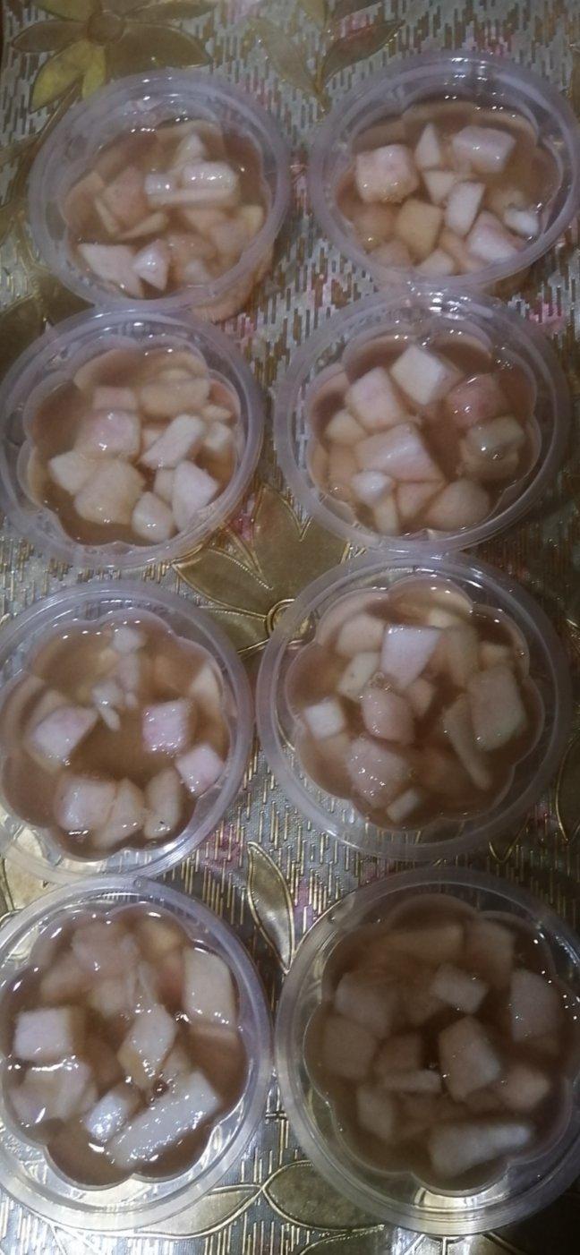 水蜜桃果冻