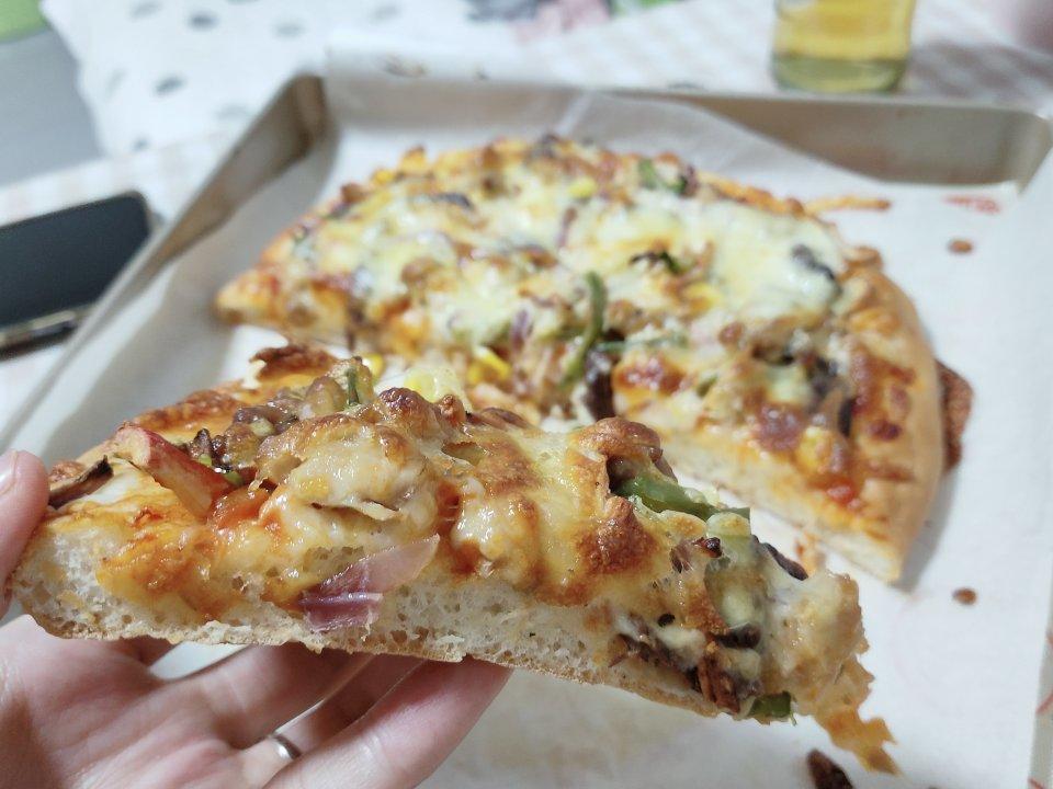 自制厚底披萨面饼