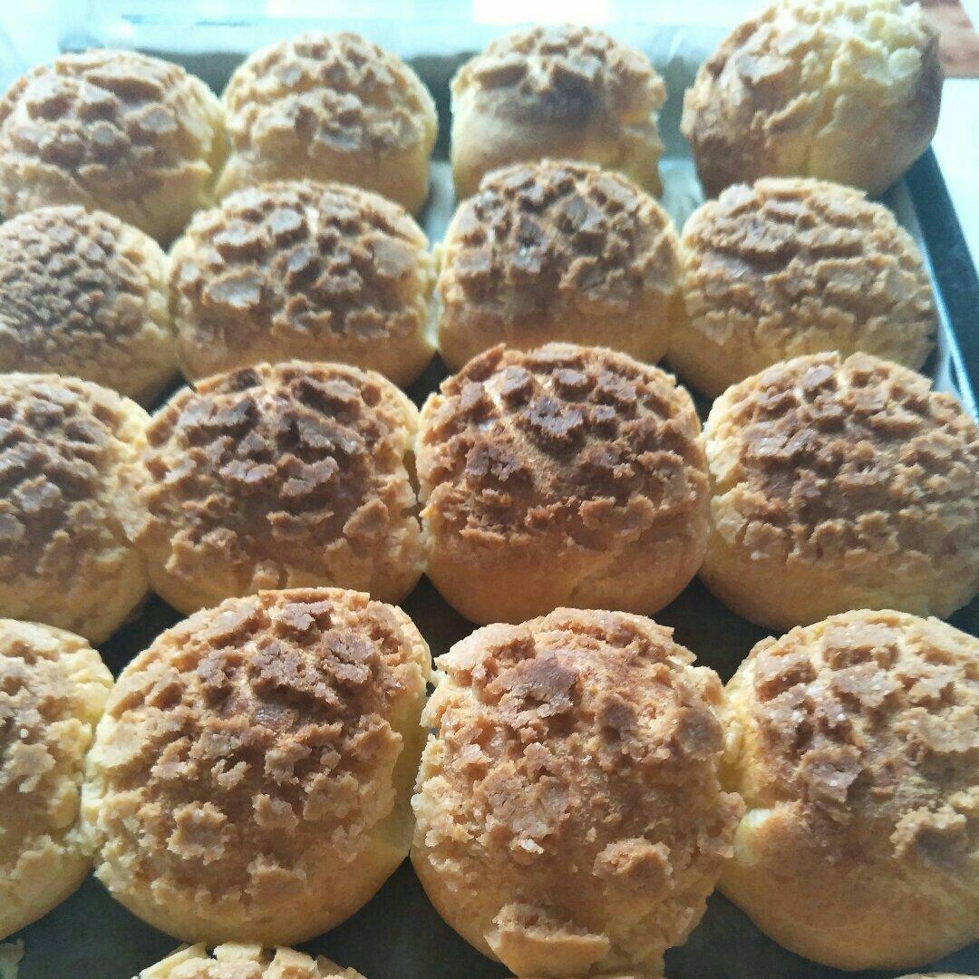 十分美味的酥皮泡芙
