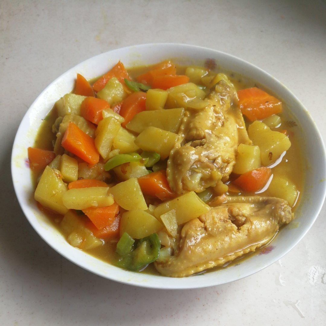 土豆咖喱鸡肉