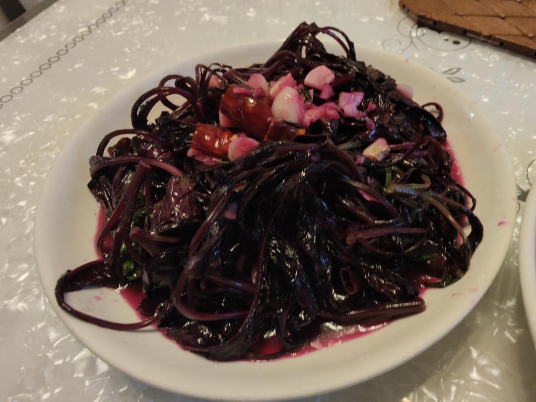 清炒红汉菜