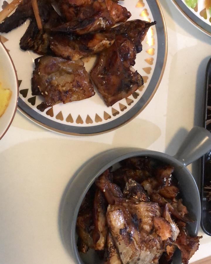 香烤三文鱼头