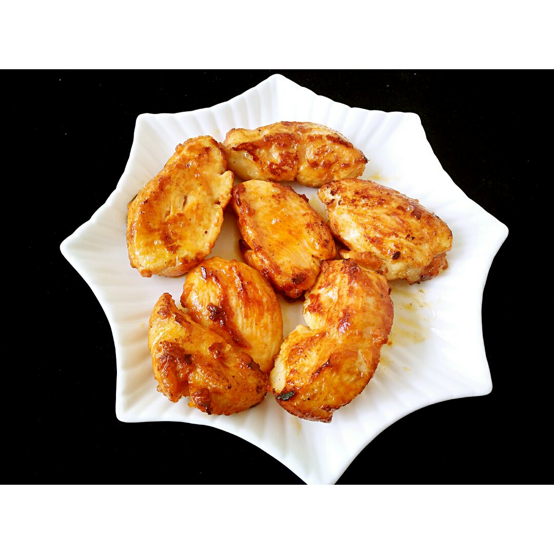超级入味、快手、简单、方便的新奥尔良口味嫩煎鸡胸
