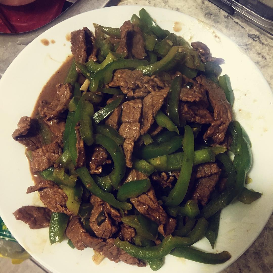 青椒牛柳
