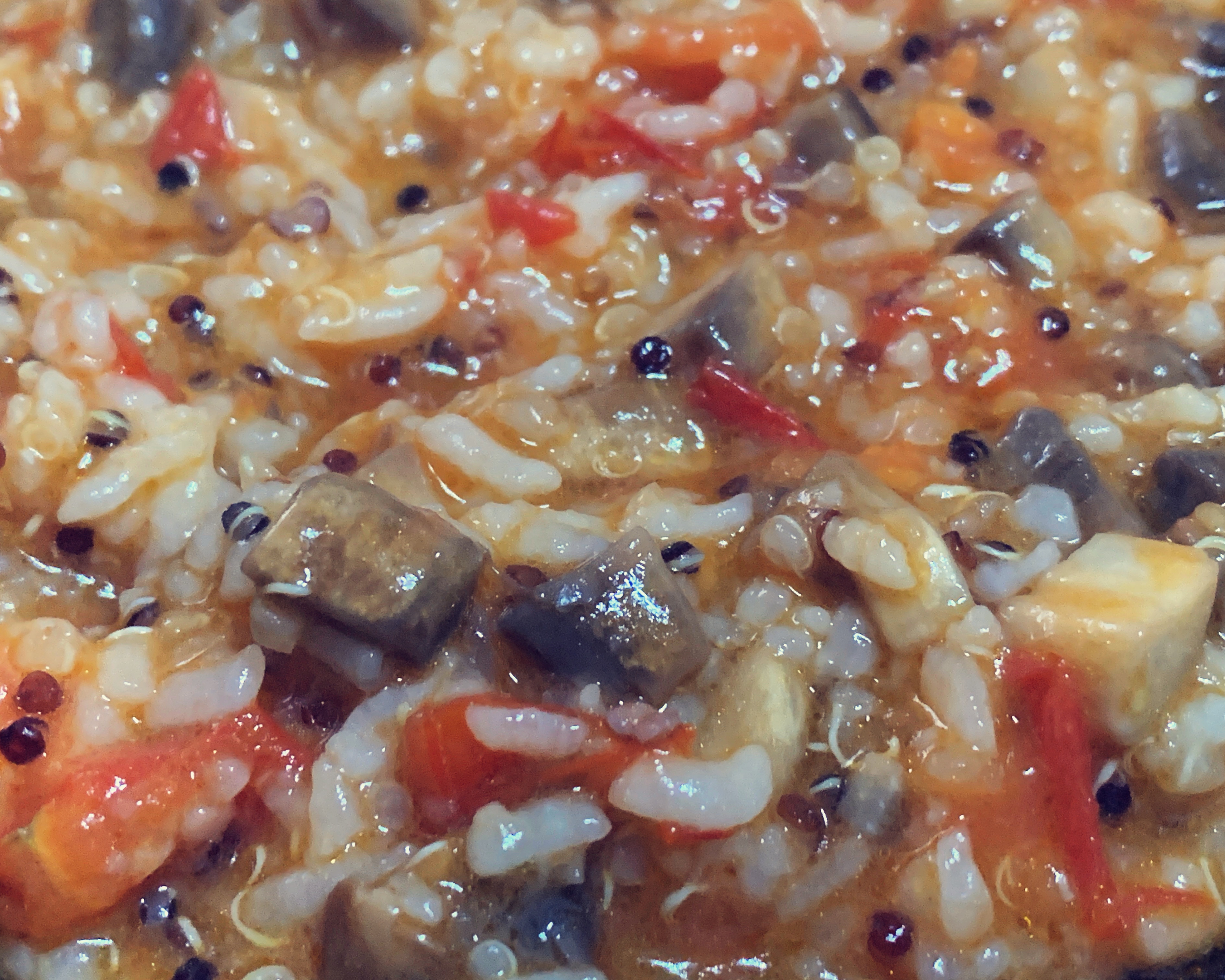开胃番茄蘑菇烩饭的做法