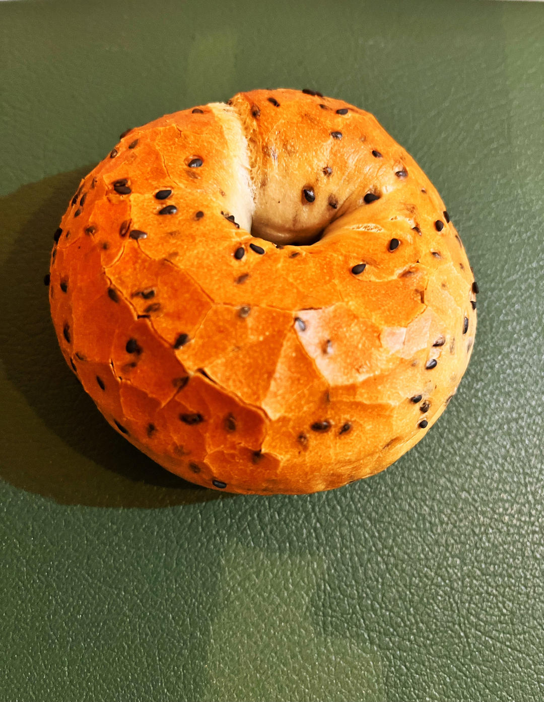 无油💡红茶芒果乳酪钻石💎贝果