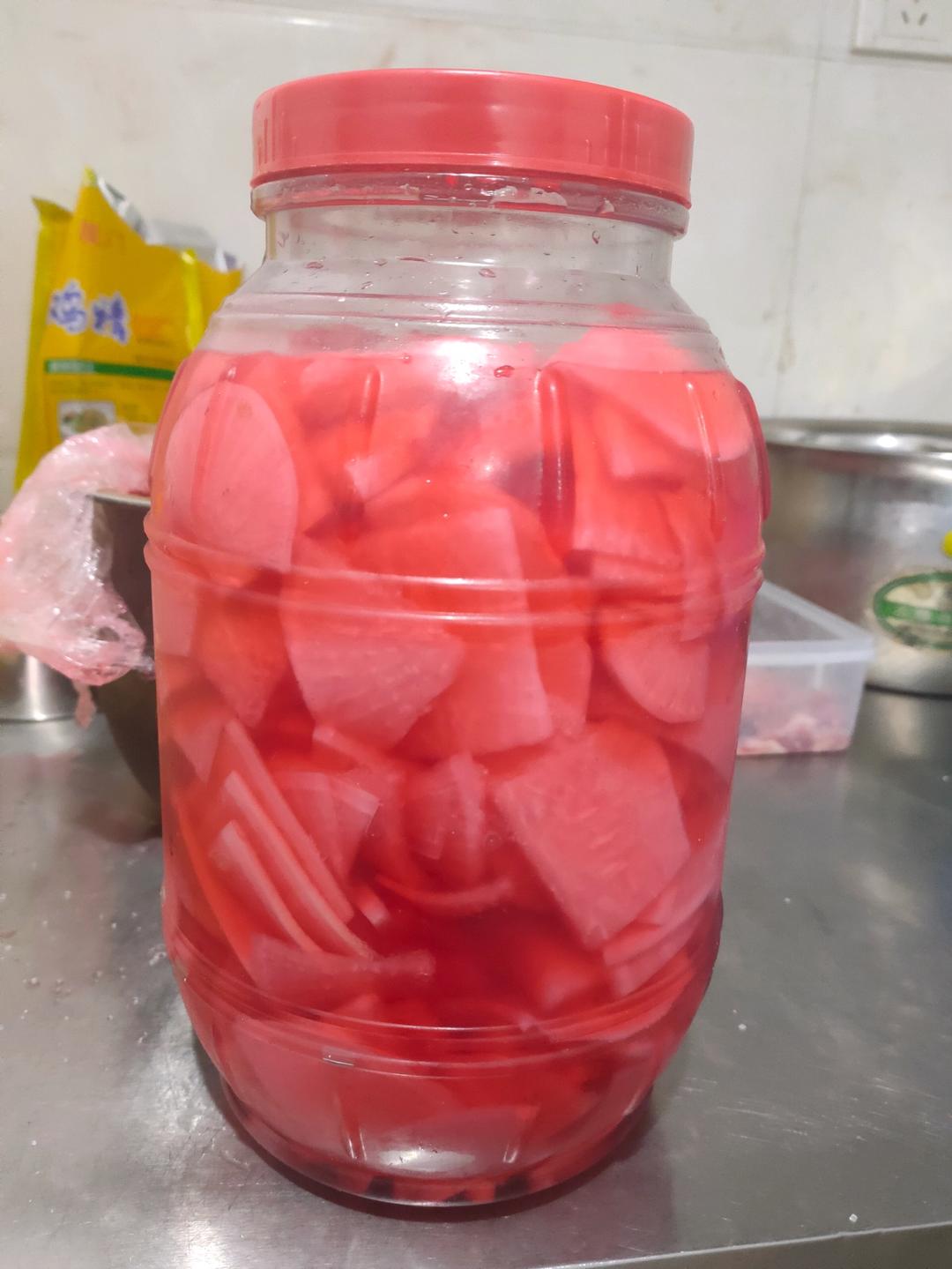 红醋泡萝卜